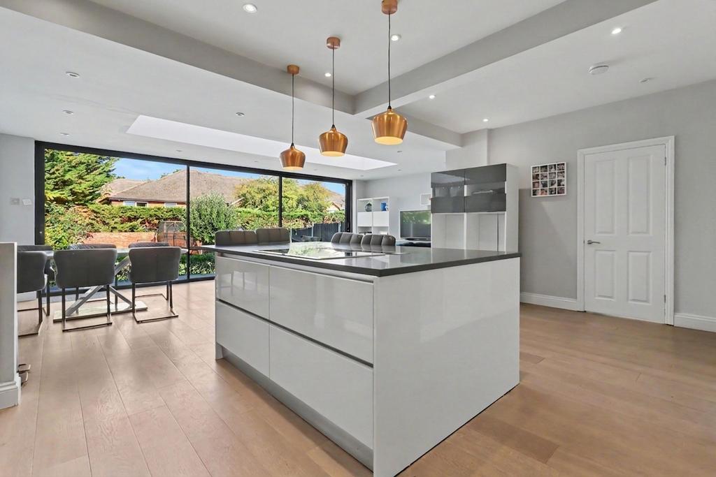 Open-plan living area, open plan living