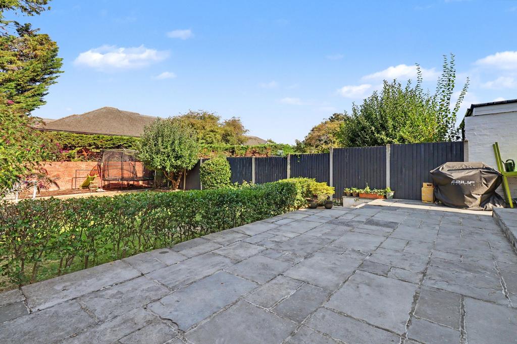 Patio view, garden