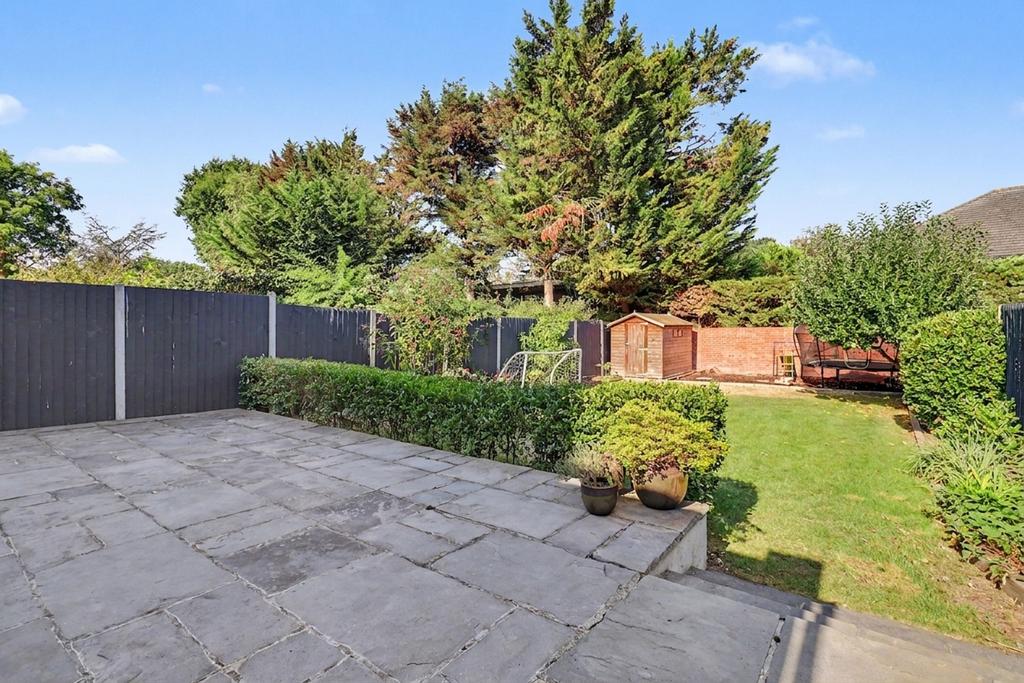 Patio view, garden