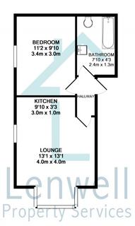 1 bedroom flat to rent, Marsh Road, Luton, Bedfordshire, LU3