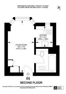 Studio for sale, Chelsea Cloisters, Sloane Avenue, SW3