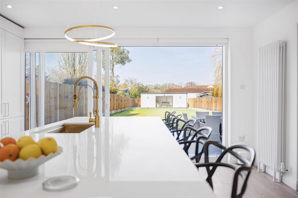Open-plan living area