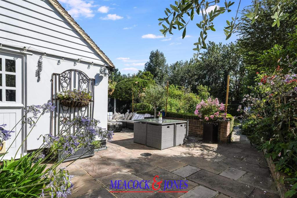 Patio view, garden