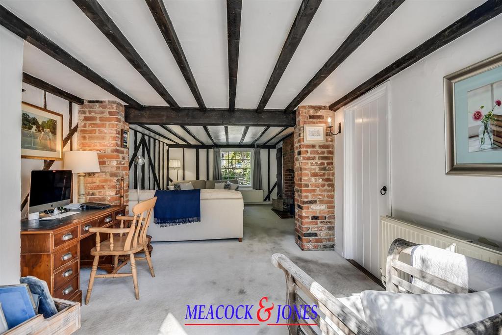 Open-plan living area, open plan living