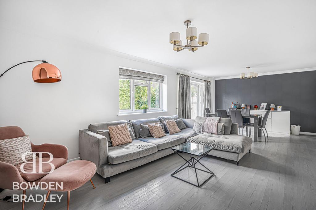 Open-plan living area, open plan living