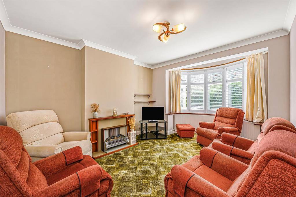 Living room, fireplace
