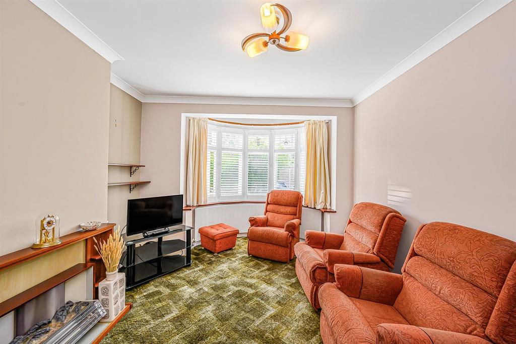 Living room, fireplace