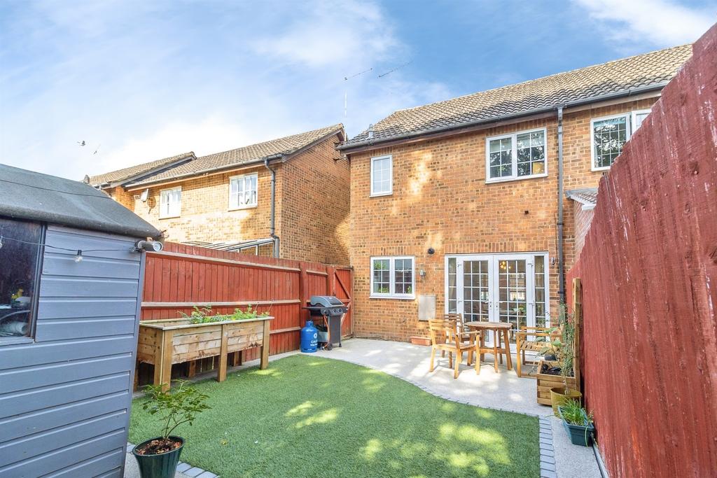 Patio view, garden