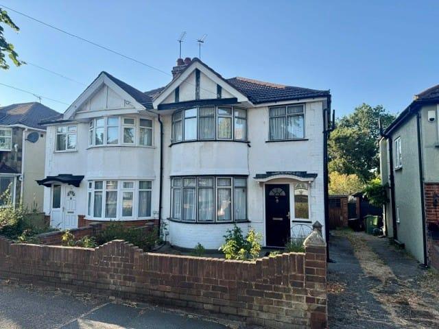 Semi-detached house exterior