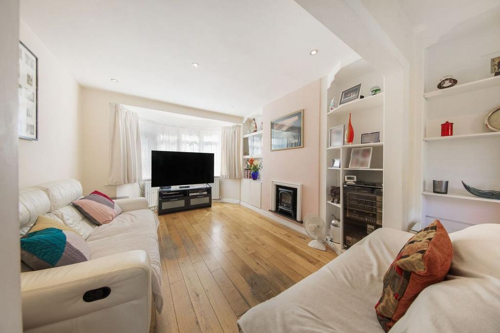 Living room, fireplace
