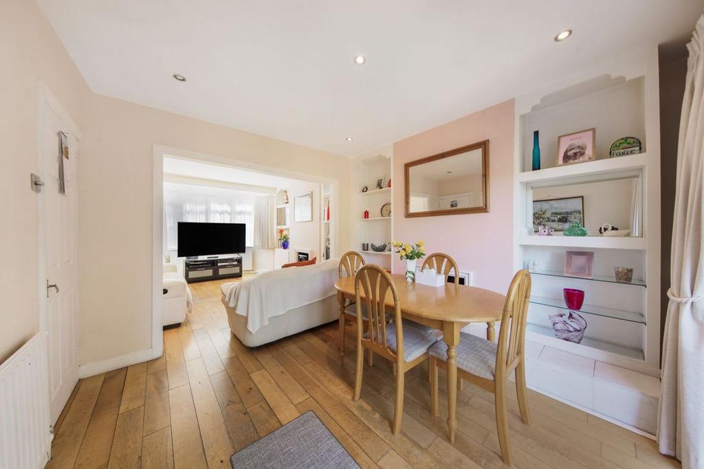 Open-plan living area, open plan living