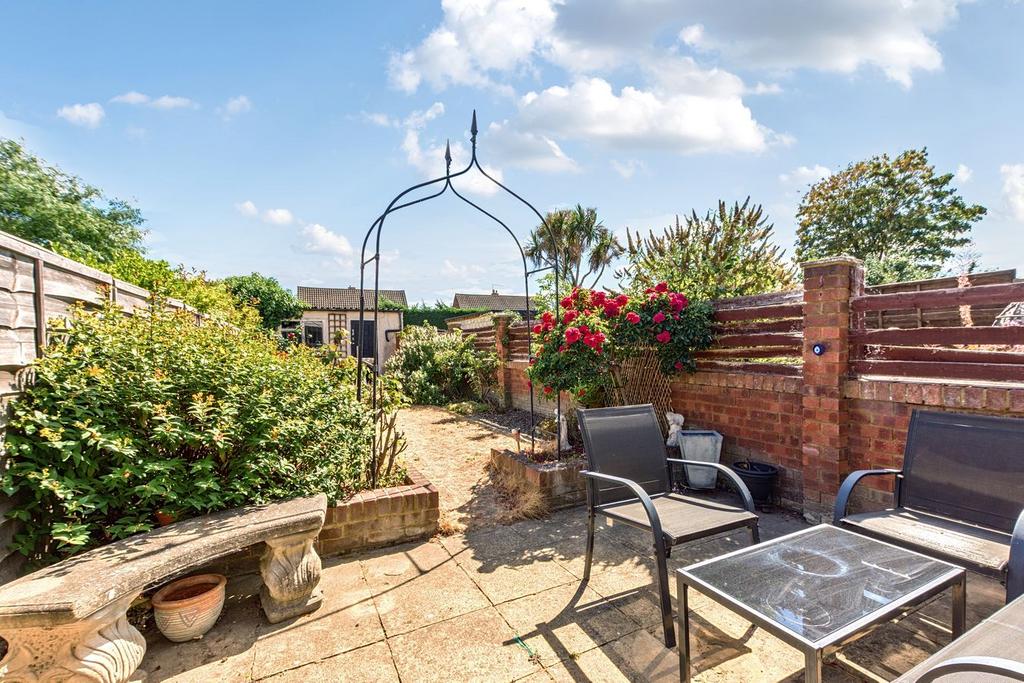 Patio view, garden
