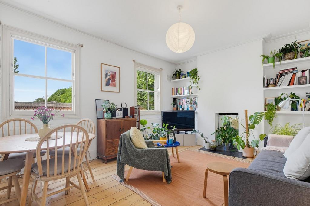 Open-plan living area, open plan living