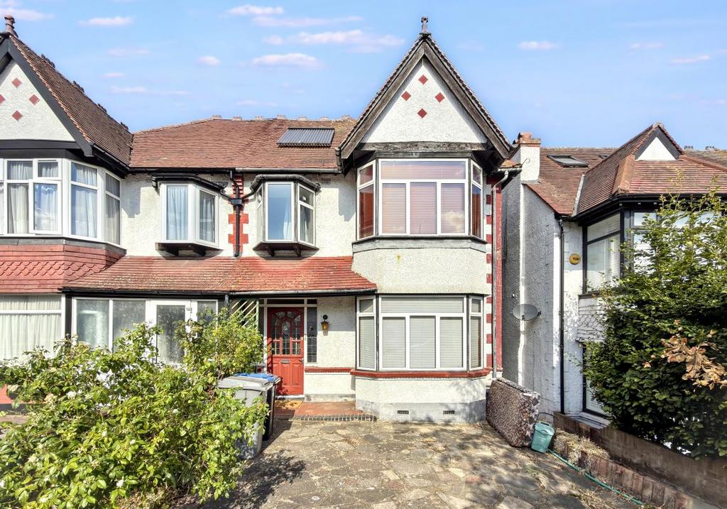 Semi-detached house exterior