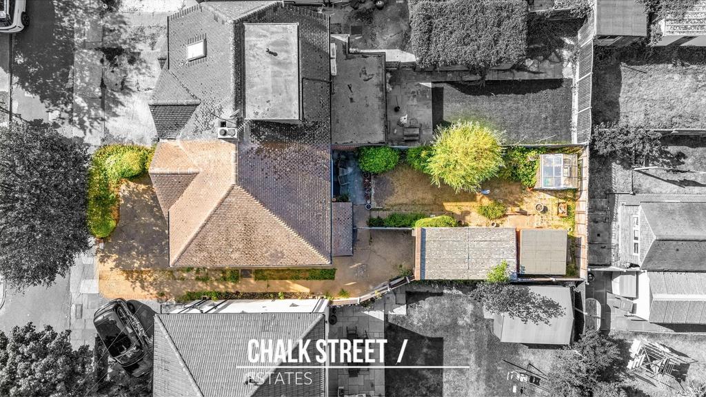 Aerial view, land