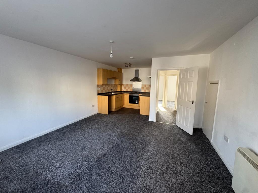 Open-plan living area
