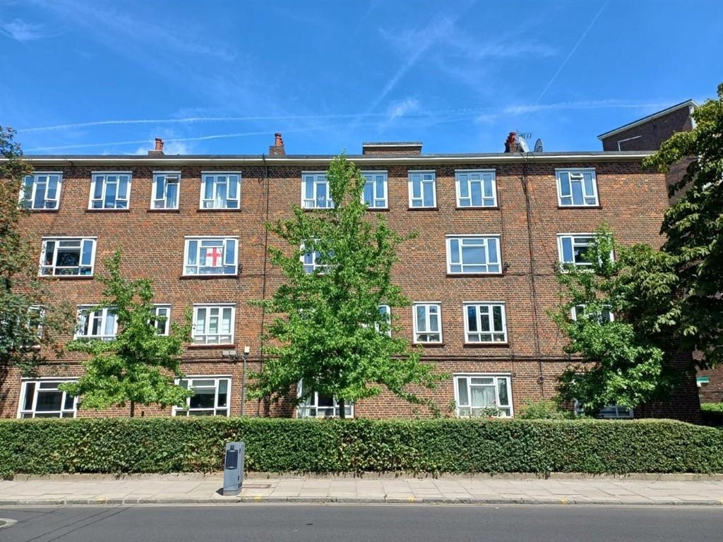 Apartment building facade, block of apartments