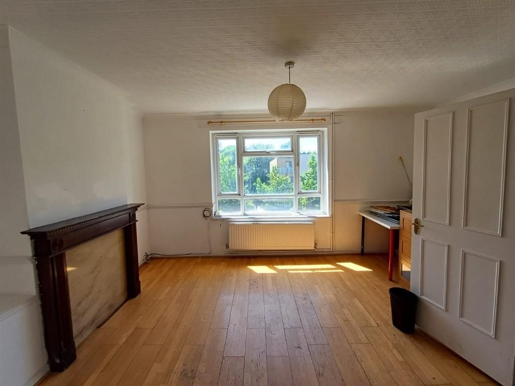 Living room, fireplace
