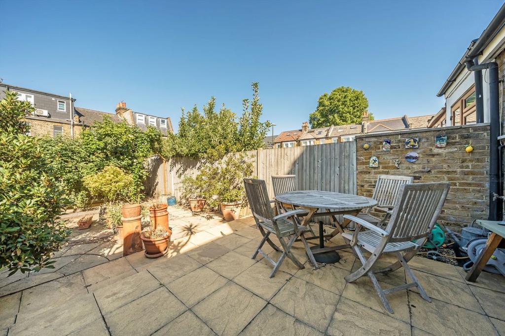Patio view, garden