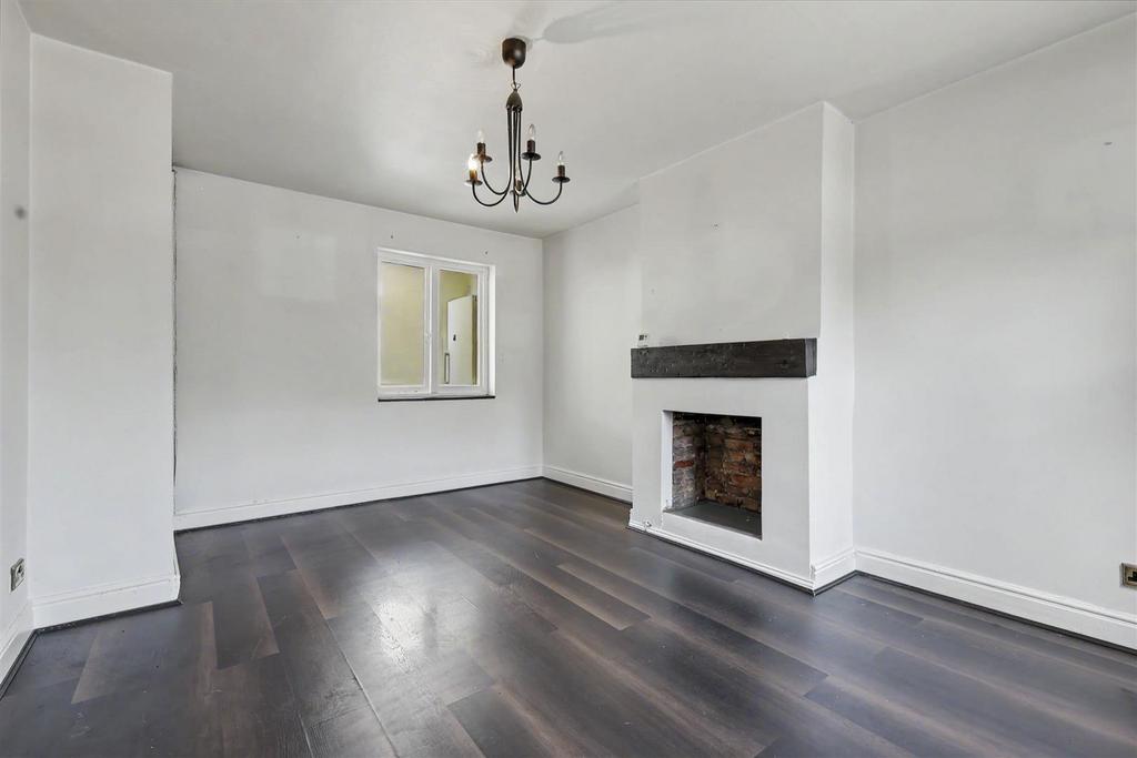 Living room, fireplace