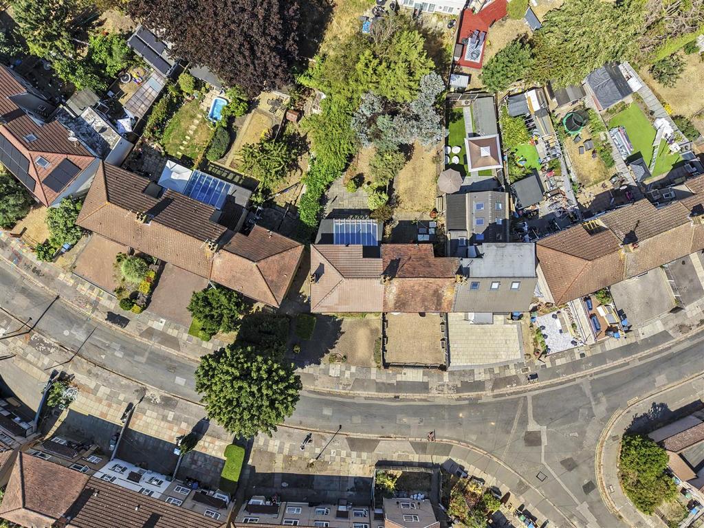 Aerial view, land