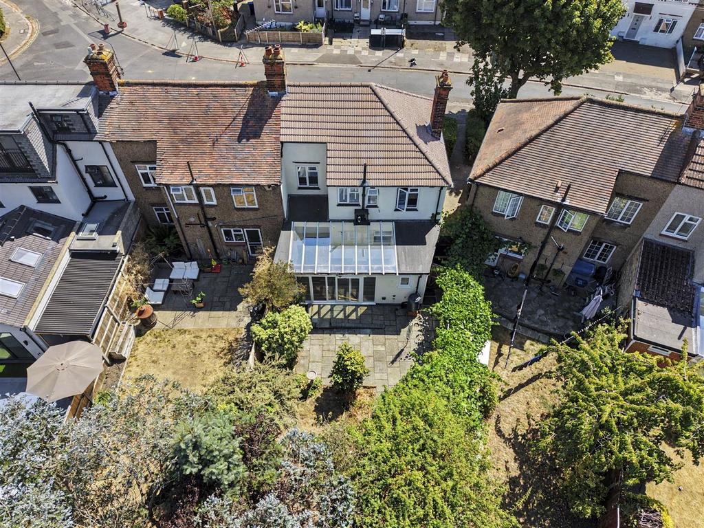 Aerial view, land