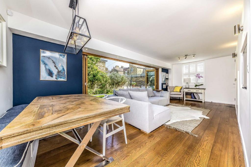 Open-plan living area, open plan living