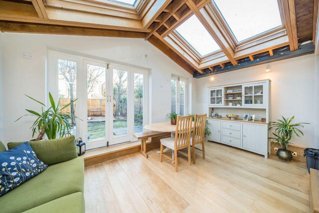 Open-plan living area, open plan living
