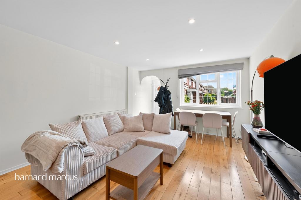 Open-plan living area, open plan living