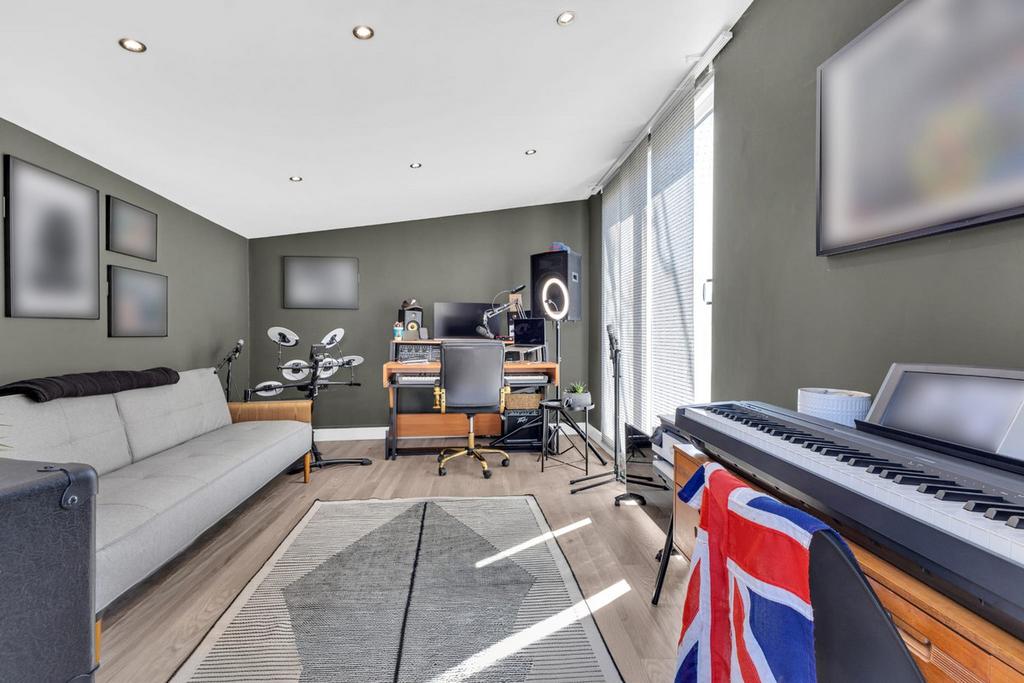 Open-plan living area