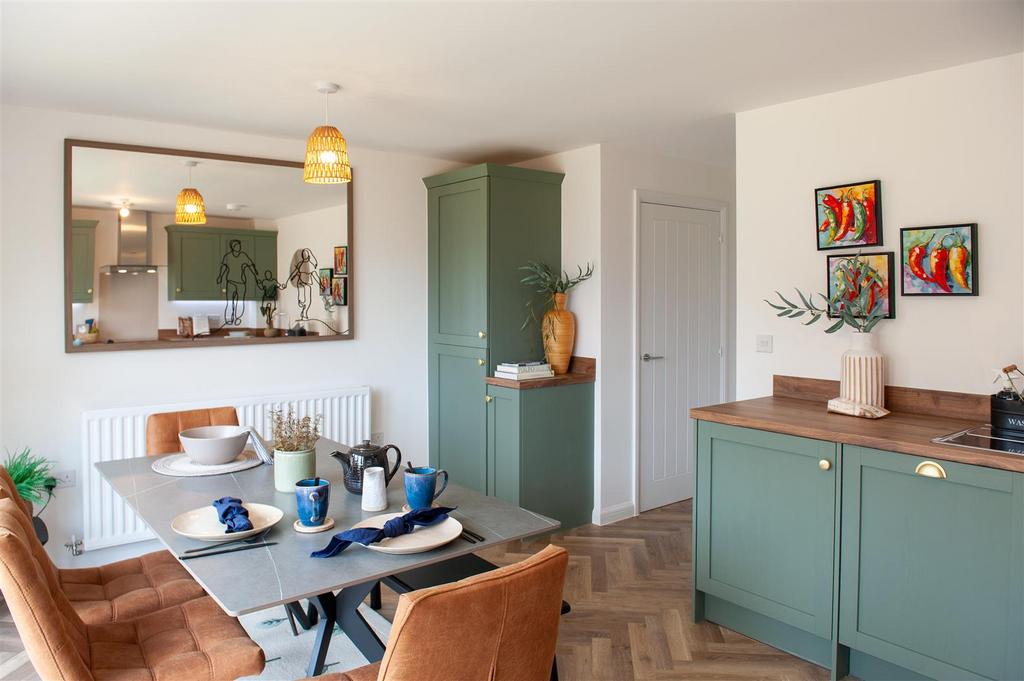 Dining room, open plan living