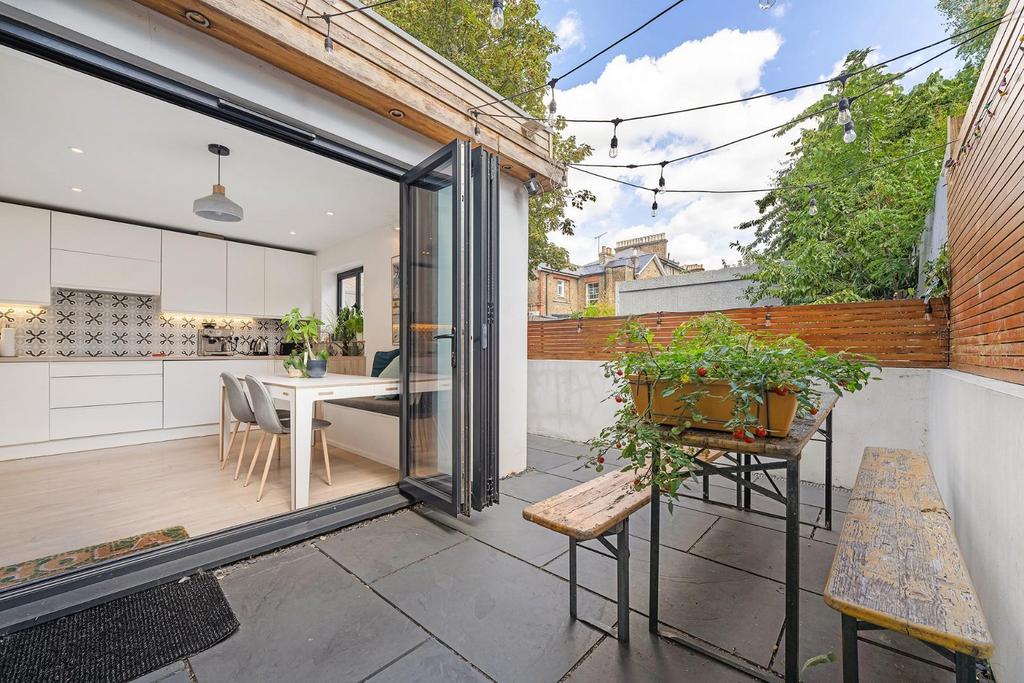 Open-plan living area, open plan living