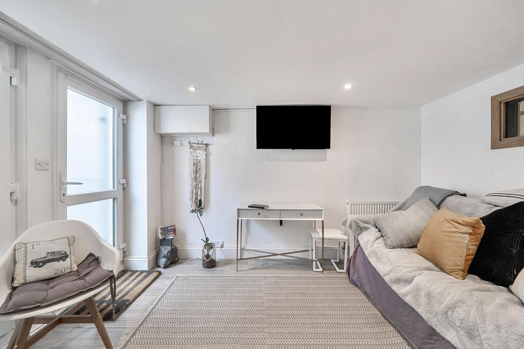 Open-plan living area