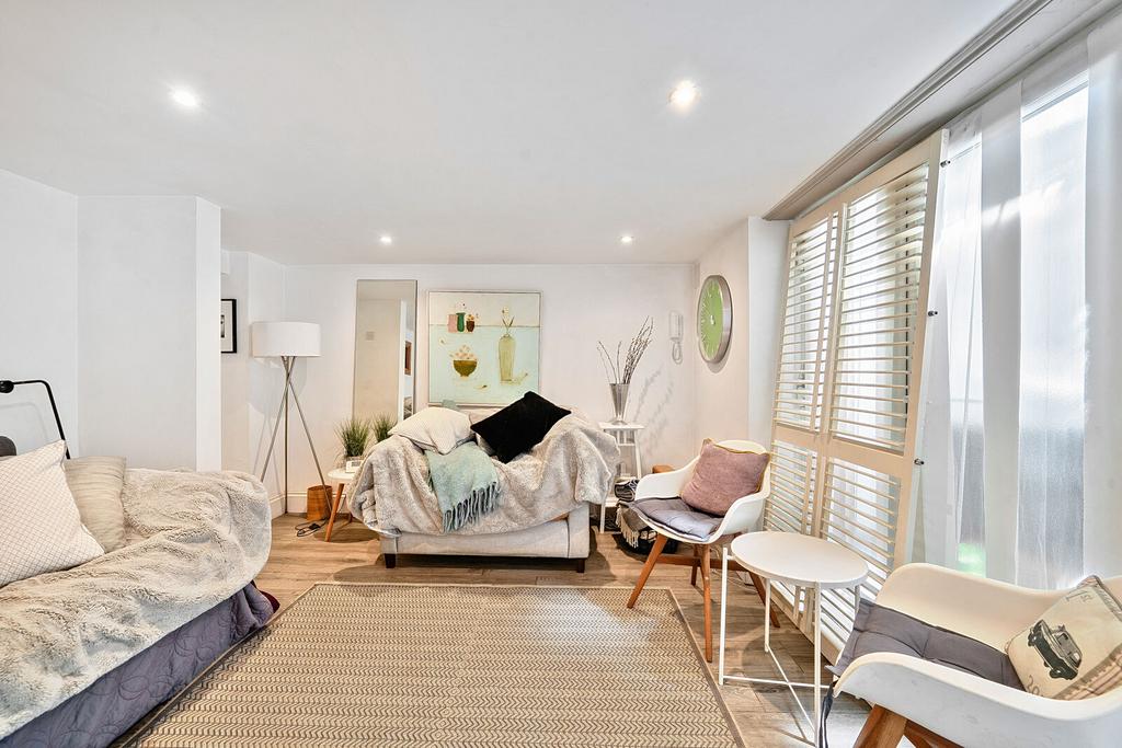Open-plan living area