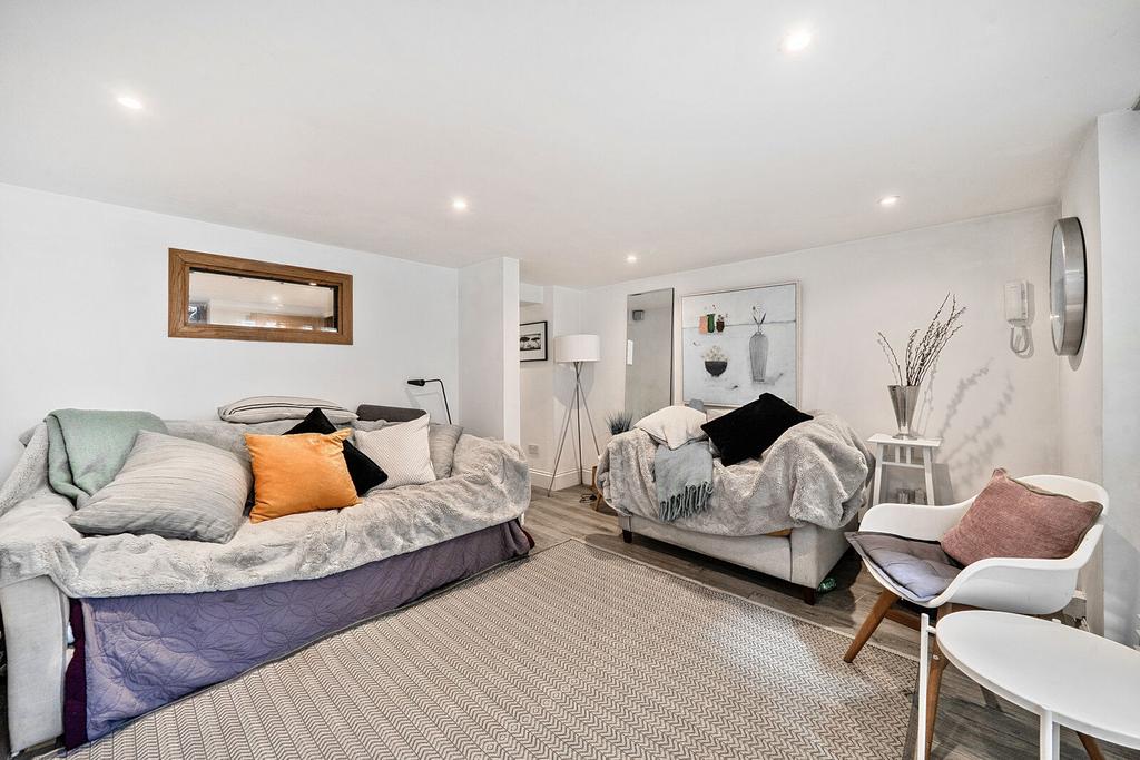 Open-plan living area