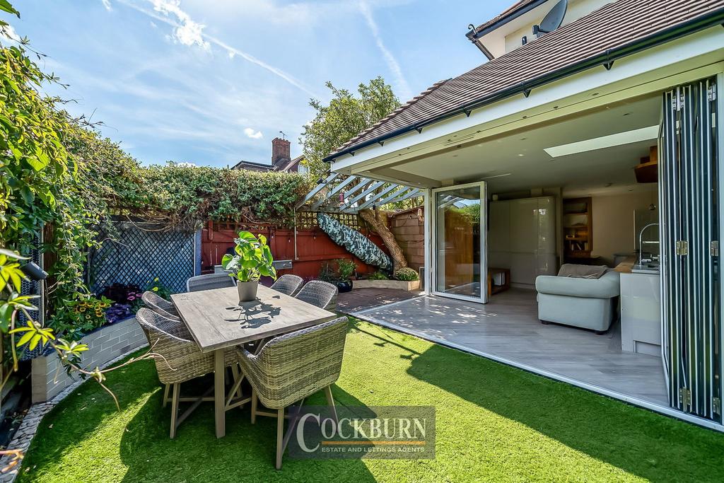 Patio view, garden