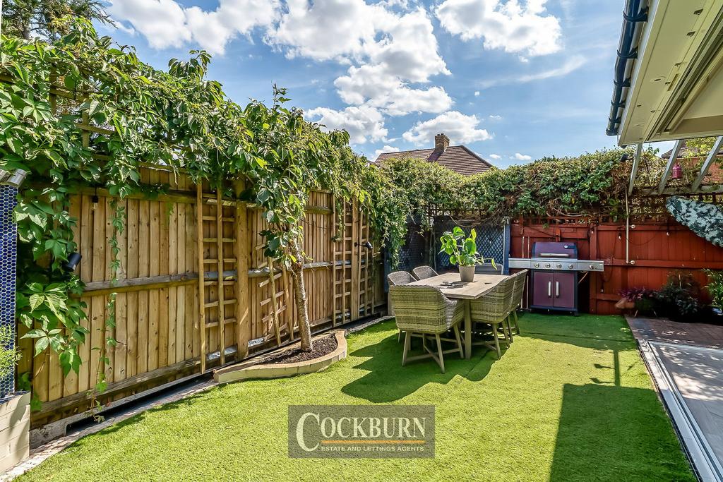 Patio view, garden