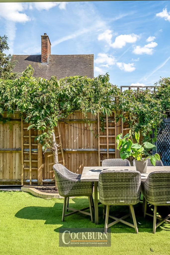 Patio view, garden