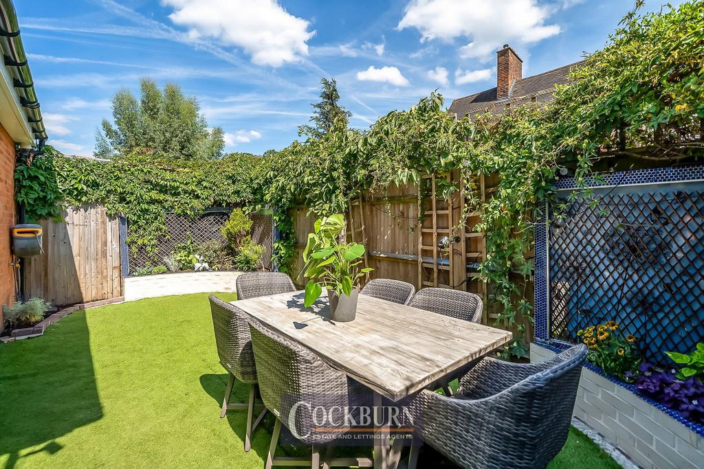 Patio view, garden