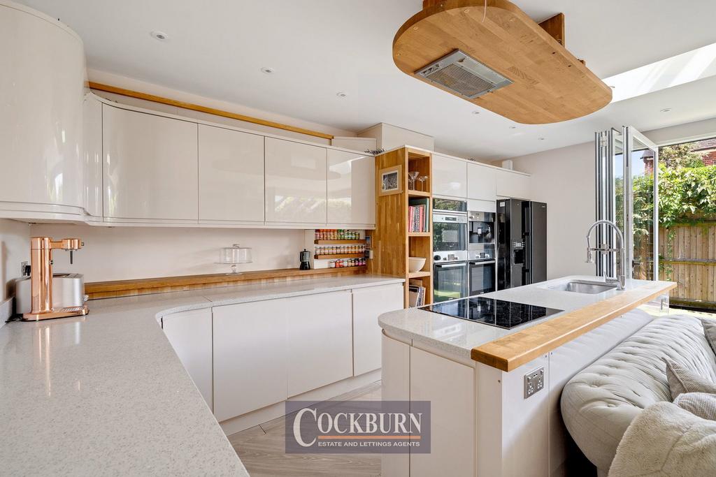 Open-plan living area, open plan living