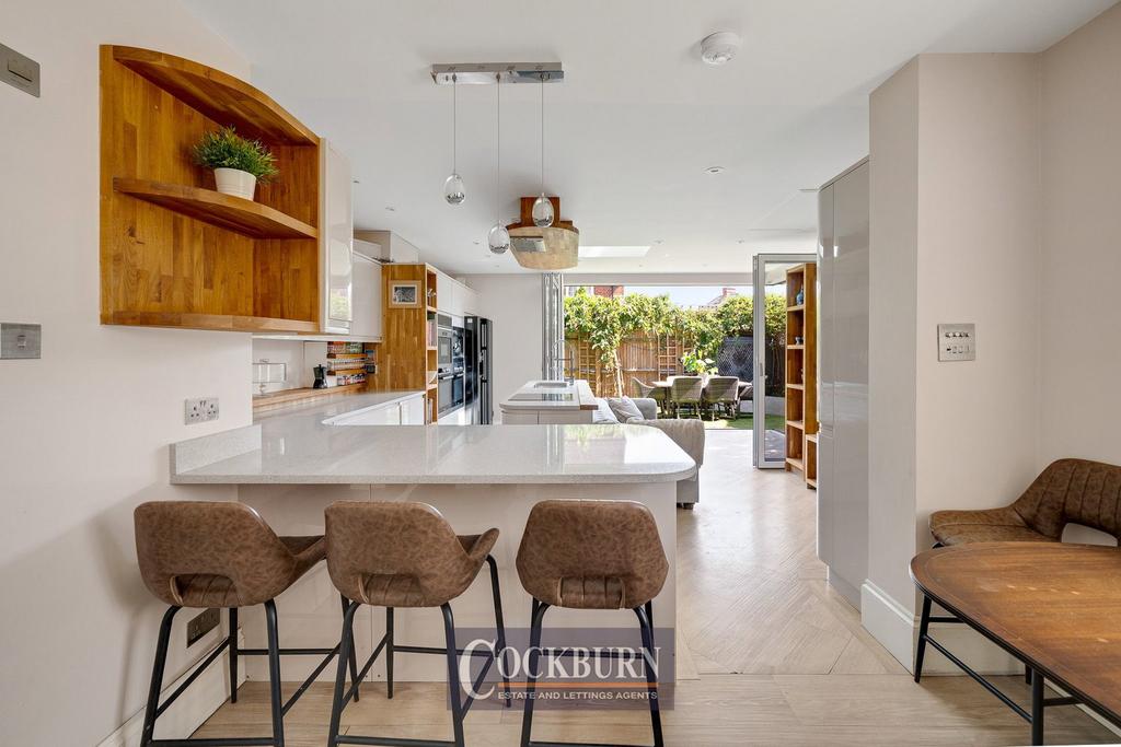 Open-plan living area, open plan living