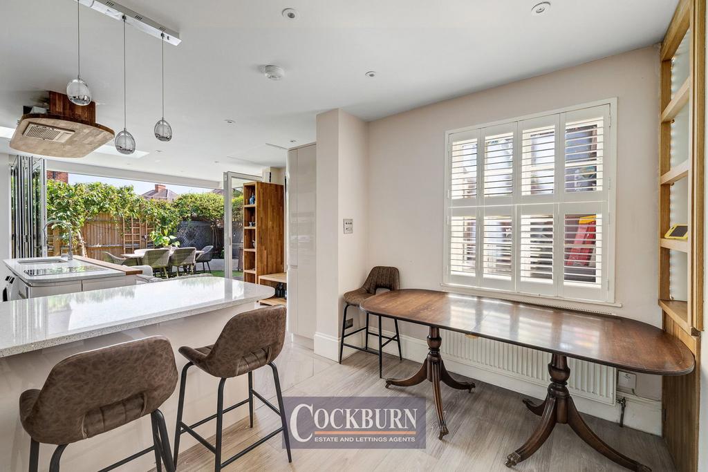 Open-plan living area, open plan living