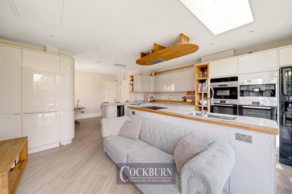 Open-plan living area, open plan living