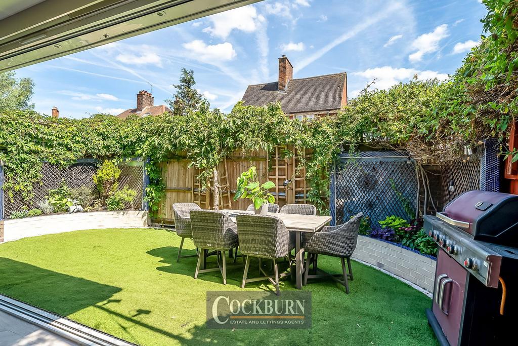 Patio view, garden
