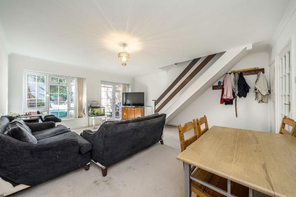 Open-plan living area, open plan living