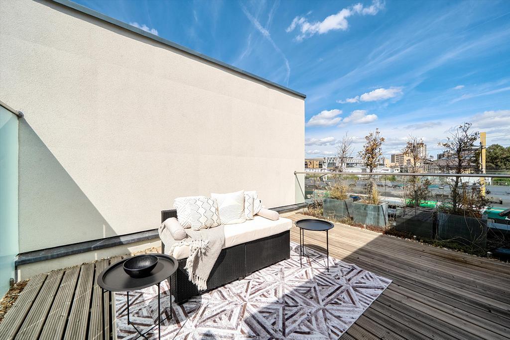 Roof terrace view, roof terrace