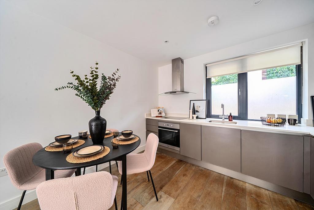 Open-plan living area