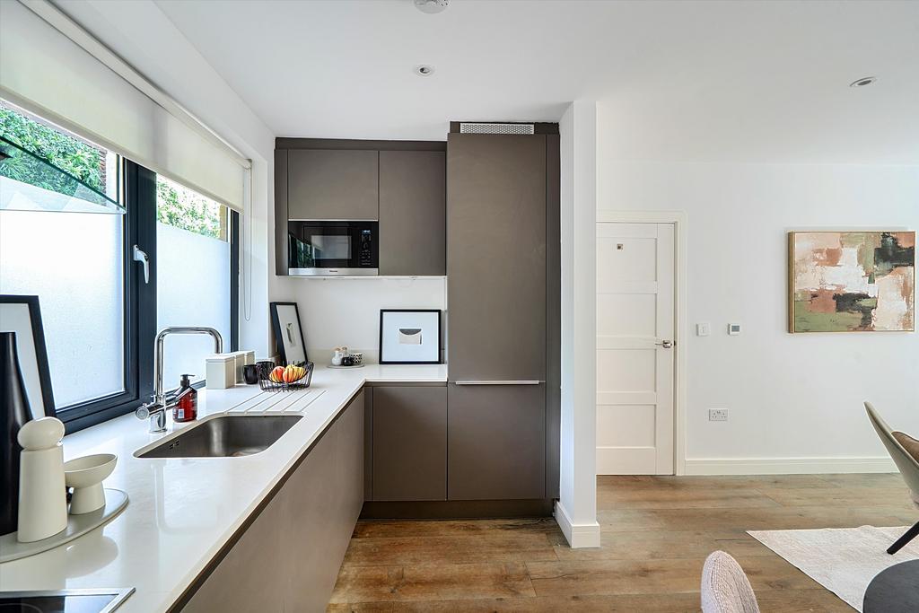Open-plan living area