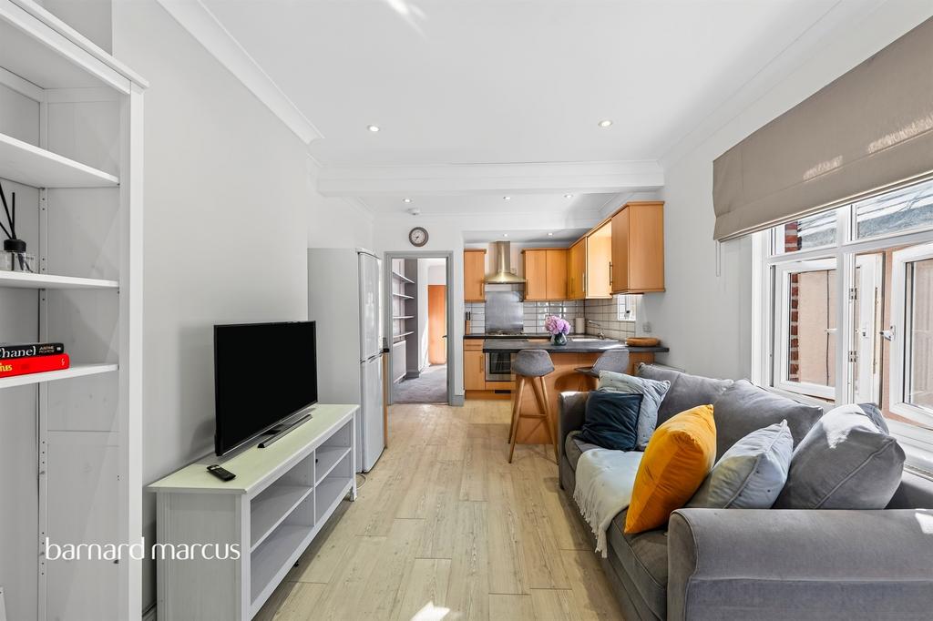 Open-plan living area, open plan living