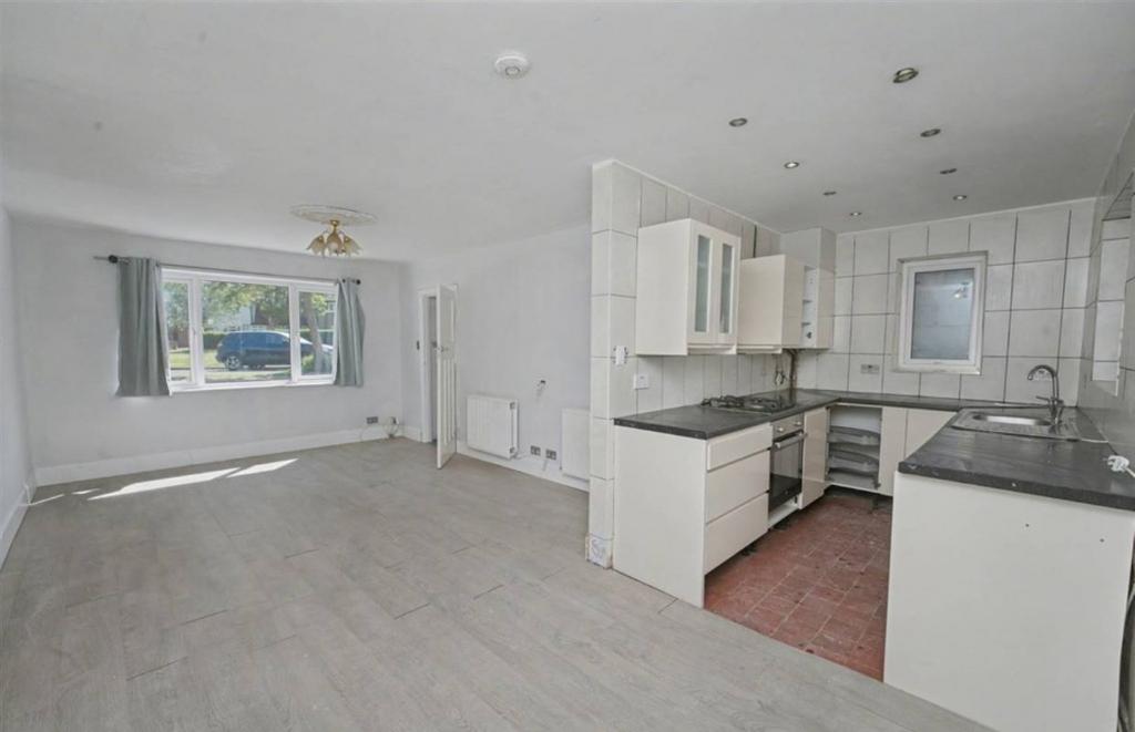 Open-plan living area, open plan living